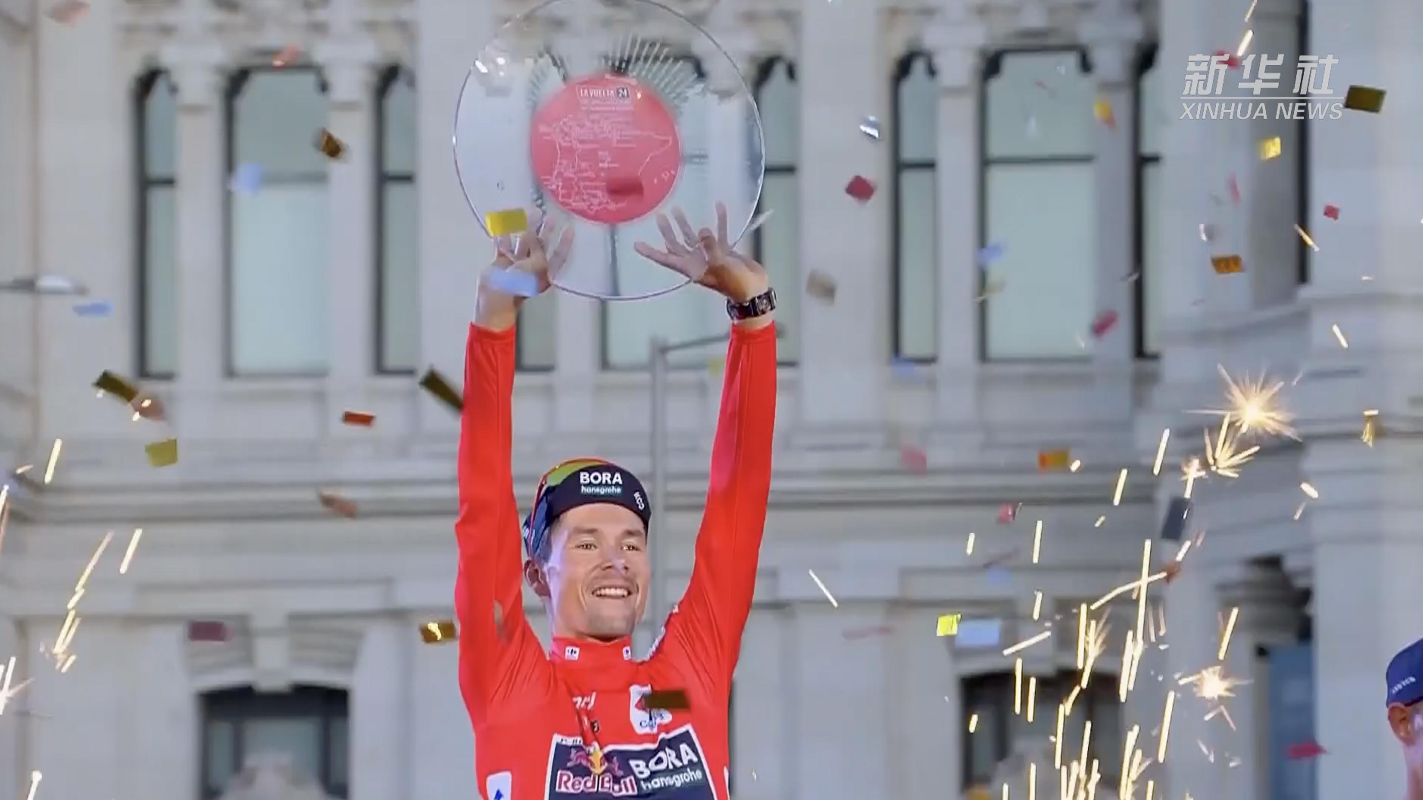 意大利选手勇夺自行车比赛金牌