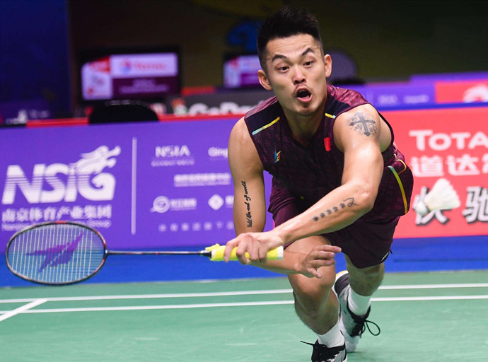 林丹在迪拜的比赛中夺冠