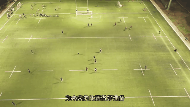 比赛中球员发挥出色逆转战局